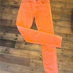 BDG High waist cigarette pant - perfect tangerine, super soft!
